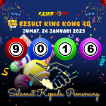 RESULT KINGKONG 4D 24 JANUARI 2025