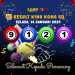 RESULT KINGKONG 4D 14 JANUARI 2025