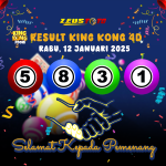 RESULT KINGKONG 4D 12 FEBRUARI 2025