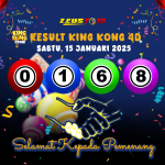 RESULT KINGKONG 4D 15 FEBRUARI 2025