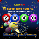 RESULT KINGKONG 4D 18 FEBRUARI 2025