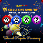 RESULT KINGKONG 4D 23 FEBRUARI 2025