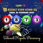 RESULT KINGKONG 4D 26 FEBRUARI 2025