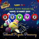 RESULT TOTO MACAU 5D 13 MARET 2025