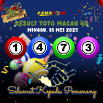 RESULT TOTO MACAU POOL 18 MEI 2025